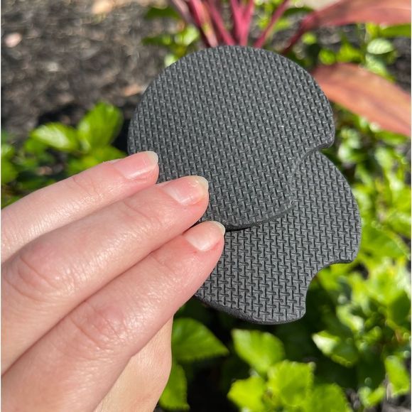 Floral Skull Car Coaster Set | Car Accessories - Picture 5 of 14